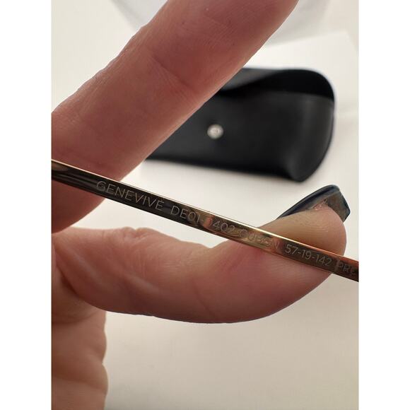 DIFF NWOT Pink & Gold Genevive Oversized Sunglasses With Case - Picture 10 of 15